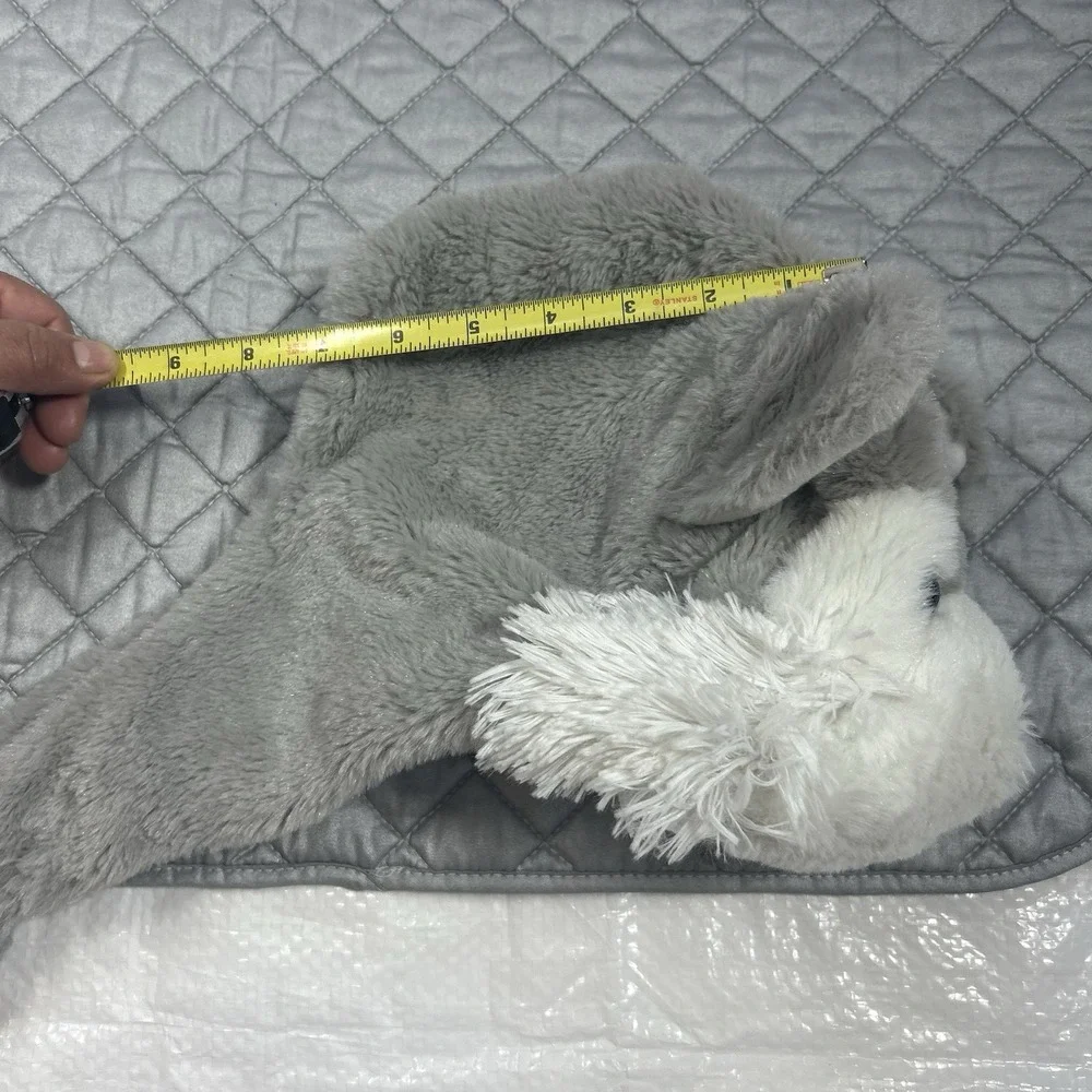 PUGS Husky Wolf Plush Trapper Hat Warm Winter Beanie Flaps Unisex